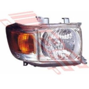 Toyota Landcruiser Fj70 2007- Headlamp - Righthand - Manual
