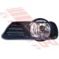 Toyota Camry / Aurion 2006- Fog Lamp - Lefthand - With Bezel