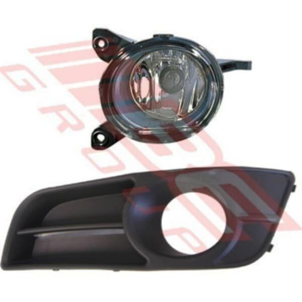 Toyota Corolla Zze 3Dr/5 Door 2004- Hatch Fog Lamp - Assembly - With Bezel - Lefthand