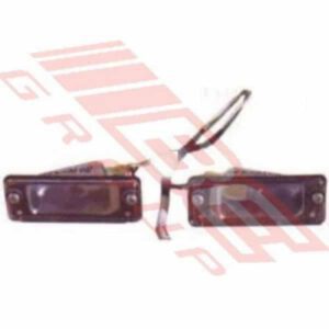 Toyota Hiace Yh50 1983-89 License Lamp - 2 Pc Set