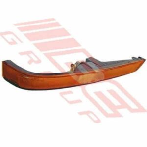 Toyota Hiace 1990- Import Front Lamp - Righthand - Amber - Wrap Around