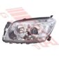 Toyota Rav4 Aca30 2006- Headlamp - Righthand - Chrome - Electric