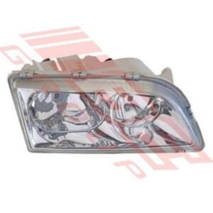 "2001-03 Volvo S40/V40 Righthand Chrome 4 Pin Headlamp - High Quality Replacement Part"