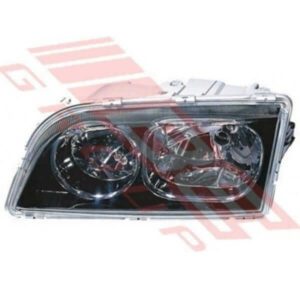 "2003-04 Volvo S40/V40 Headlamp - Left Hand - 4 Pin - Black"