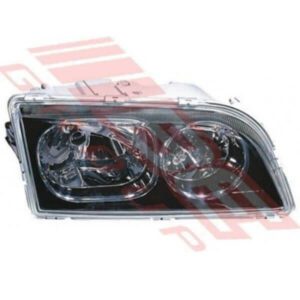 "2003-04 Volvo S40/V40 Headlamp - Right Hand - 4 Pin - Black"