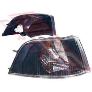 "2001-03 Volvo S40/V40 Lefthand Clear Black Corner Lamp"