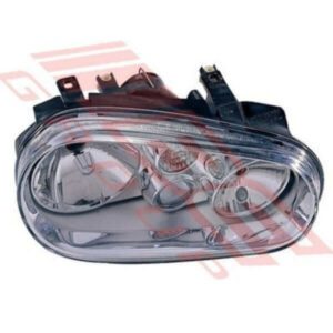 "Right Hand VW Golf MK4 1998 Headlamp with Fog Lamp - Enhance Your Driving Visibility!"