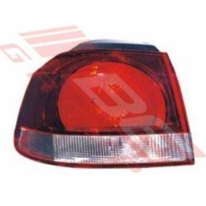 VW Golf Mk6 2009 Left Outer H-Type Rear Lamp - Enhance Your Driving Experience!