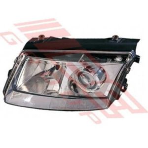 VW Passat B5 1999-01 Headlamp Left - Crystal Clear | High Quality Replacement Part