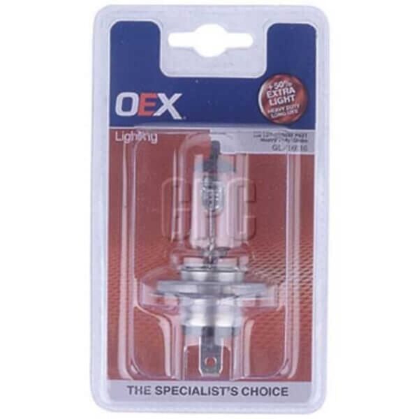 Oex Globe H4 12V 60/55W Heavy Duty + 50  - 1 Piece