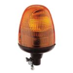 24V Amber Halogen Beacon Light - Hella Pole Mounted Warning Light