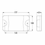 "Hella Interior LED Light 9-33V Surface Mount - Brighten Your Space!"