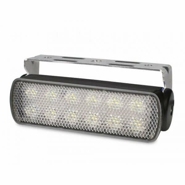 "Hella 98067030 Universal 9-33V DC LED Spread Beam Work Lamp - Brighten Up Your Workspace!"