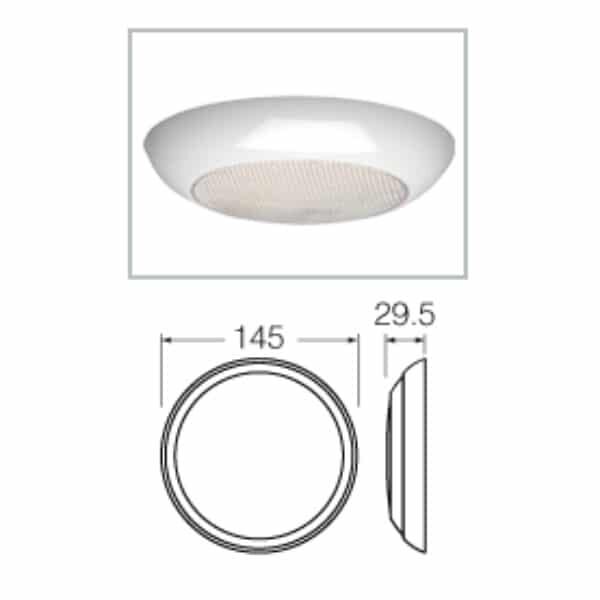 Narva 87570 9-33V 145mm White LED Interior Lamp - Brighten Your Home!