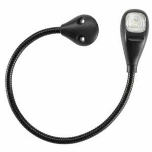 Narva 87684Bl 9-33V LED Reading Light | 40Cm Flexible Arm | Integrated On/Off Lens Switch