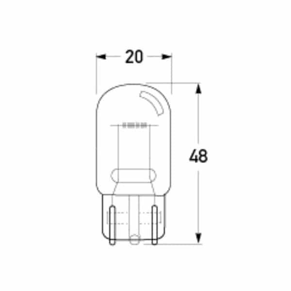 "Hella 16mm Wedge Base Bulbs - Double Filament - Brighten Your Home!"