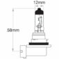 Oex H11 Globe 12V 55W Long Life - 1 Piece