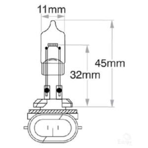 Oex 894 Globe 12V 37.5W Standard