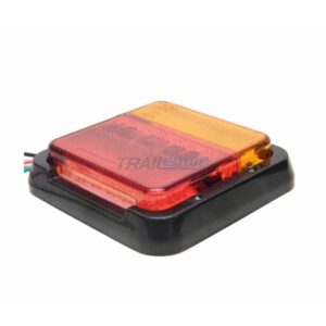 Trailparts Led Tail Lamp, 120X125mm, Multivolt, R/H, Including Npl