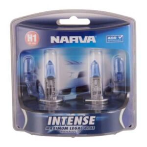 "2 Pack of Narva Halogen H1 Globes 12V 55W Intense P14.5S - Brighten Your Vehicle!"