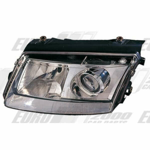 VW Passat B5 1999-01 HID Headlight - Left - Crystal Clear