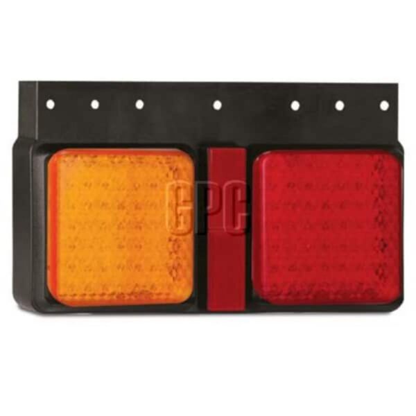 Led Autolamps 125Barml Stop/Tail/Indicator/Reflector Double Combination Lamp - Lhs