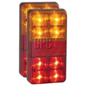 Led Autolamps 151Bar2 Stop/Tail/Indicator & Reflector Combination Lamp