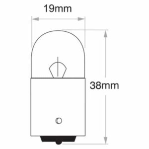 "Narva 12V 5W Standard Bayonet Globe - 1 Piece"