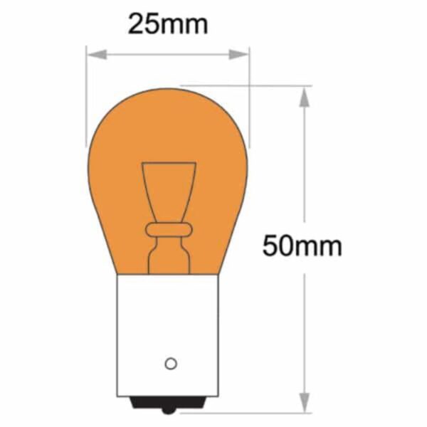 "Narva 12V 21W Standard Bayonet Globe - 1 Piece"