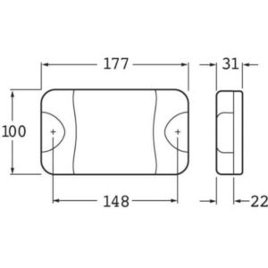 "Hella Duraled Amber Rear LED 9-33V Direction Indicator - Enhance Visibility & Safety"