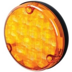 "Hella LED Rear Direction Indicator Lamp ? Black Base: Enhance Visibility & Safety"
