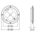 Hella Cargo LED Series Interior Lamp: Brighten Your Vehicle's Interior with Quality Lighting