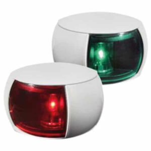 "Hella LED Navigation Light - White Port/Starboard - Illuminate Your Boat!"