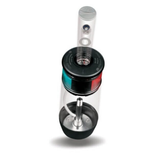 "Hella Naviled Trio Tri Colour Anchor Lamp 2Nm Black Housing 8-28V DC - Illuminate Your Boat!"