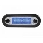 "Hella Wide Rim Rectangular Lamp - Blue | Brighten Up Your Home Decor"