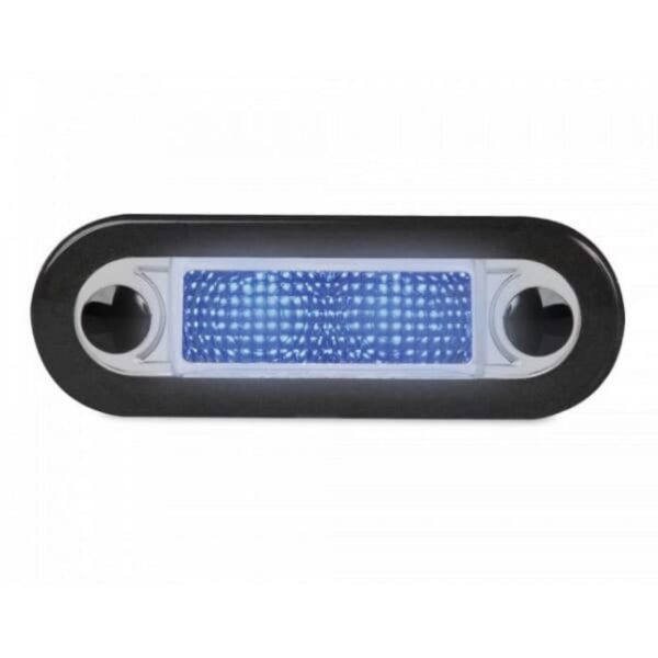 "Hella Wide Rim Rectangular Lamp - Blue | Brighten Up Your Home Decor"