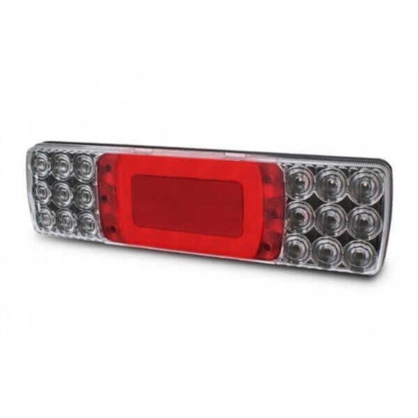 "Hella LED Stop/Rear Position/Rear Direction Indicator Lamp with Retro Reflector - Bright & Visible Lighting for Your Vehicle"