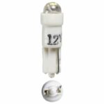 "2 Pack Narva 12V T-5mm LED Wedge Globes Kw2 X 4.6D - White"