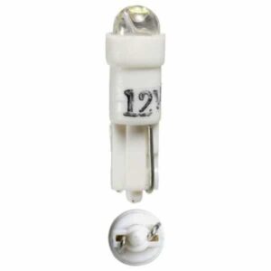 "2 Pack Narva 12V T-5mm LED Wedge Globes Kw2 X 4.6D - White"