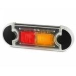 "Hella Duraled Flush Mount Side Marker Lamps: Brighten Your Vehicle's Exterior"