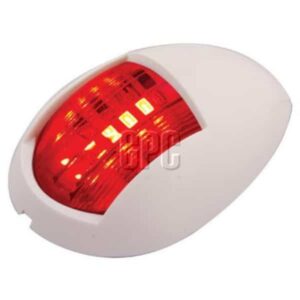 Led Autolamps 52Wr Marine Portside Navigation Lamp - White Base (Single Blister)