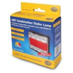 "Hella Submersible LED Rear Combination Lamp with License Plate Function - Brighten Your Ride!"