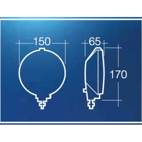 "Narva Maxim 150 Driving Lamp Kit: 12V 100W 150mm Diameter for Maximum Visibility"