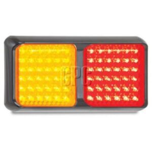 Led Autolamps 80Barm Double Series Stop/Tail/Indicator Combination Lamp - Multivolt