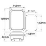 "24V Narva Reverse Light LED: Brighten Your Drive with Quality Lighting"