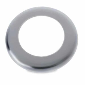 "Hella Satin Chrome Plated 316 Stainless Steel Rim - Durable & Stylish"