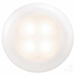 "Hella 12V White LED Round Lamp - Brighten Up Your Home!"