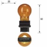 "Narva 12V 27W Amber Wedge Globe - 1 Piece | Brighten Up Your Home"