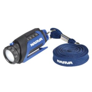 Rechargeable LED Torch - Narva 81037BL USB L.E.D Light