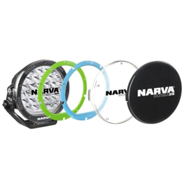 "Narva 71742BK Ultima 215 MK2 Black Driving Light Kit - Enhance Your Driving Experience!"